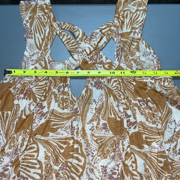 Free People NWT Sugarcane Crisscross Sleeveless Boho Blouse Tank Top Size Small - Picture 4 of 8